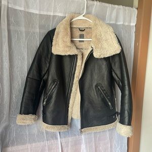 Primark Faux-leather black bikers Jacket
